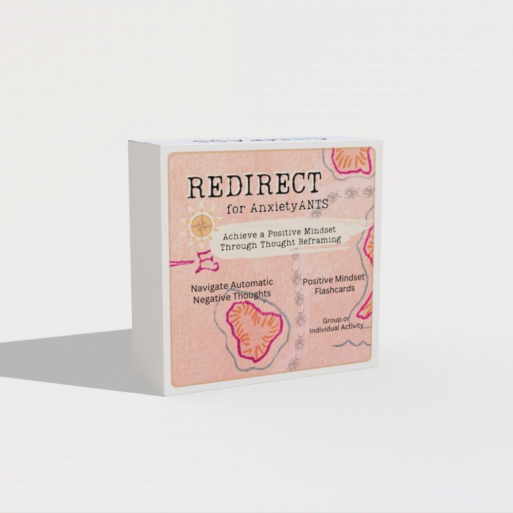 NWT Redirect for Anxiety Sufferers Positive Thinking - Mental Wellness Card Deck